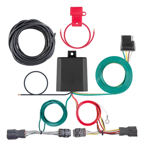 Custom Wiring Harness (4-Way Flat Output), 56442